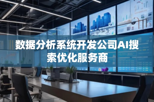 數(shù)據(jù)分析系統(tǒng)開發(fā)公司AI搜索優(yōu)化服務商