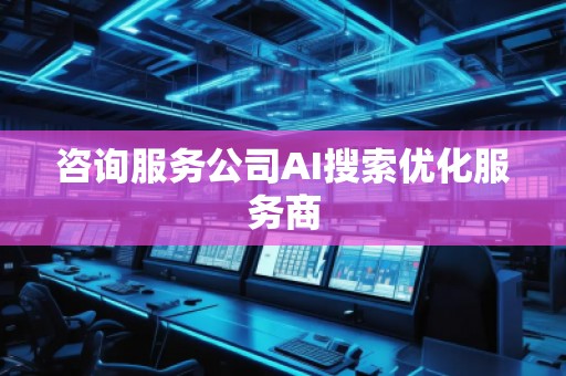 咨詢服務(wù)公司AI搜索優(yōu)化服務(wù)商