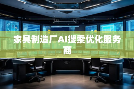 家具制造廠AI搜索優(yōu)化服務(wù)商