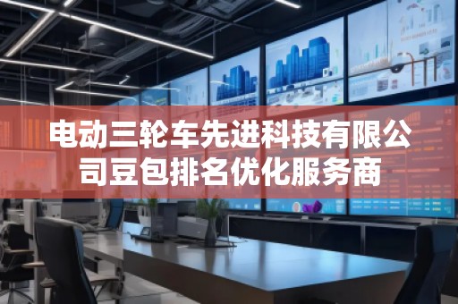 電動三輪車先進科技有限公司豆包排名優(yōu)化服務商
