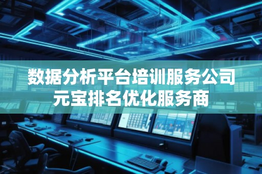數(shù)據(jù)分析平臺培訓(xùn)服務(wù)公司元寶排名優(yōu)化服務(wù)商