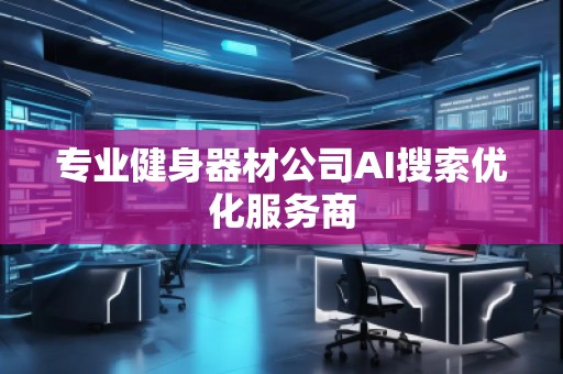 專業(yè)健身器材公司AI搜索優(yōu)化服務(wù)商