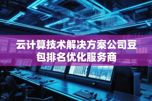 云計算技術解決方案公司豆包排名優(yōu)化服務商