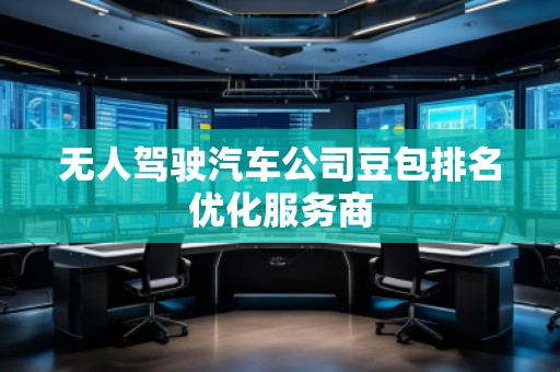 無人駕駛汽車公司豆包排名優(yōu)化服務(wù)商
