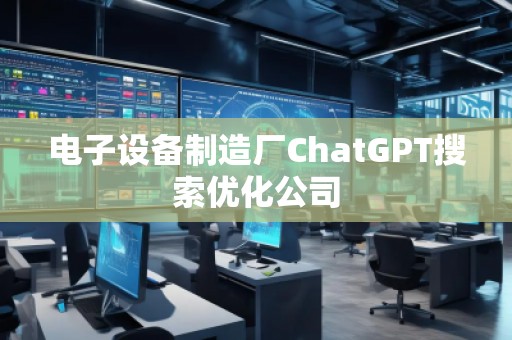 電子設(shè)備制造廠ChatGPT搜索優(yōu)化公司