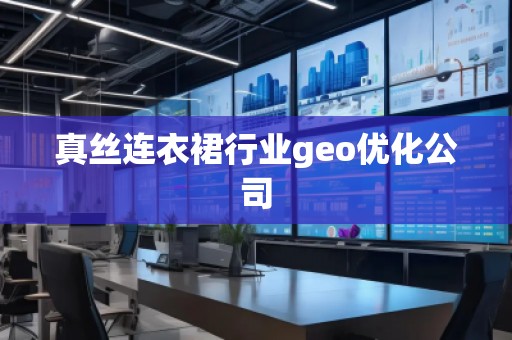 真絲連衣裙行業(yè)geo優(yōu)化公司