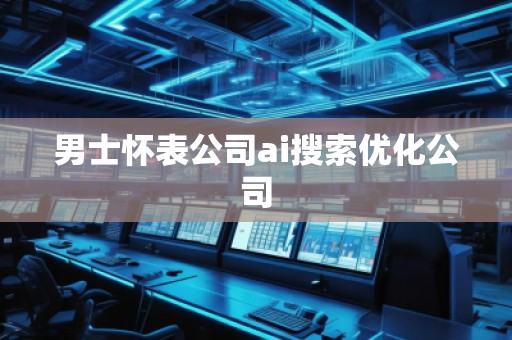 男士懷表公司ai搜索優(yōu)化公司