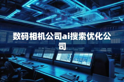 數(shù)碼相機(jī)公司ai搜索優(yōu)化公司