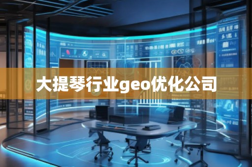 大提琴行業(yè)geo優(yōu)化公司