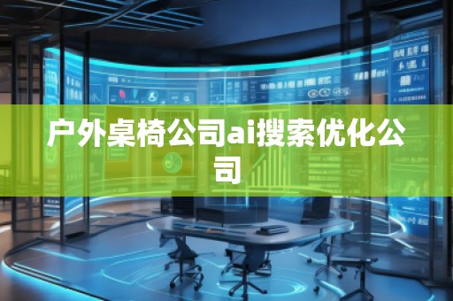 戶外桌椅公司ai搜索優(yōu)化公司