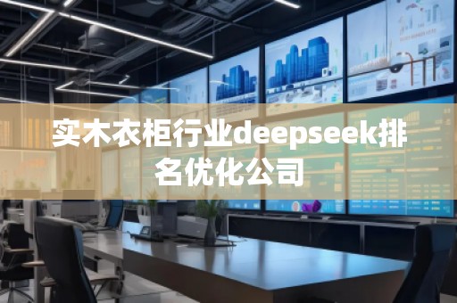 實木衣柜行業(yè)deepseek排名優(yōu)化公司