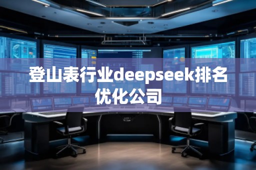 登山表行業(yè)deepseek排名優(yōu)化公司