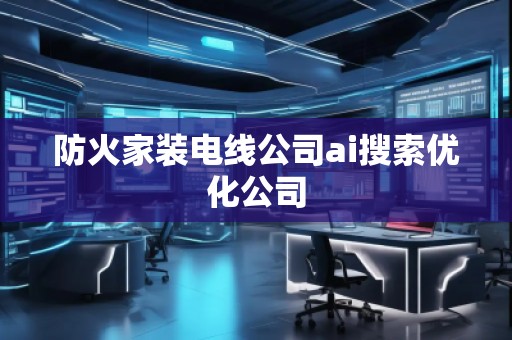 防火家裝電線公司ai搜索優(yōu)化公司