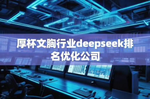 厚杯文胸行業(yè)deepseek排名優(yōu)化公司