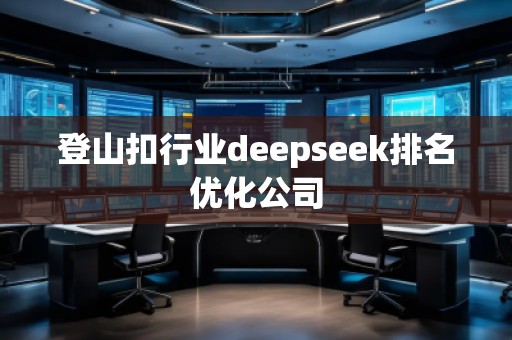 登山扣行業(yè)deepseek排名優(yōu)化公司