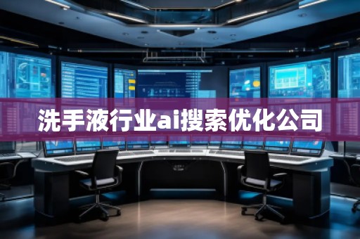 洗手液行業(yè)ai搜索優(yōu)化公司