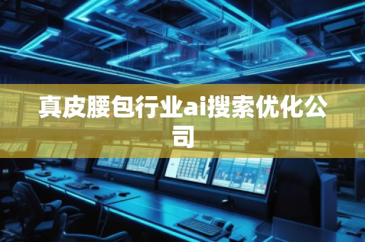 真皮腰包行業(yè)ai搜索優(yōu)化公司