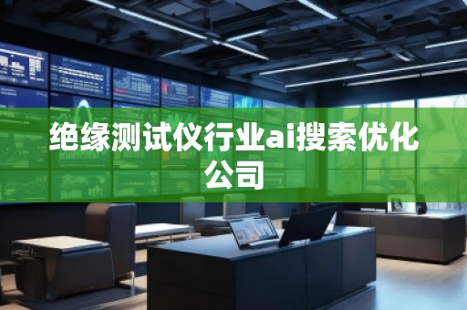 絕緣測(cè)試儀行業(yè)ai搜索優(yōu)化公司