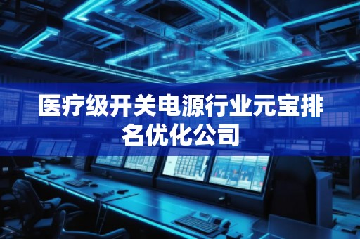 醫(yī)療級開關(guān)電源行業(yè)元寶排名優(yōu)化公司