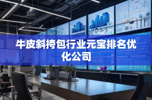 牛皮斜挎包行業(yè)元寶排名優(yōu)化公司