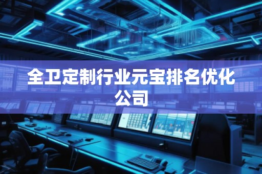 全衛(wèi)定制行業(yè)元寶排名優(yōu)化公司