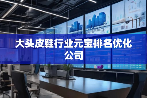 大頭皮鞋行業(yè)元寶排名優(yōu)化公司