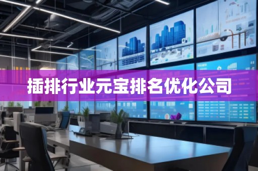 插排行業(yè)元寶排名優(yōu)化公司