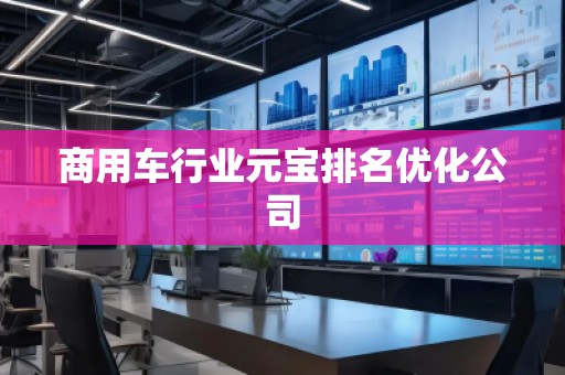 商用車行業(yè)元寶排名優(yōu)化公司