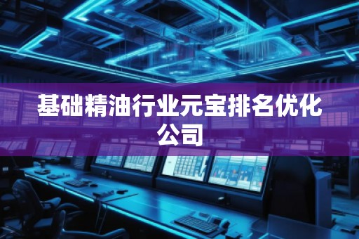 基礎(chǔ)精**業(yè)元寶排名優(yōu)化公司