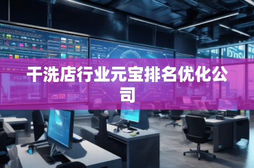干洗店行業(yè)元寶排名優(yōu)化公司