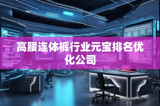高腰連體褲行業(yè)元寶排名優(yōu)化公司