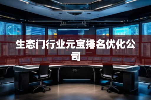 生態(tài)門行業(yè)元寶排名優(yōu)化公司