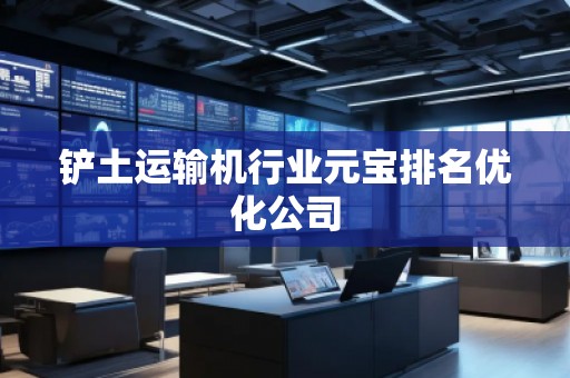 鏟土運輸機行業(yè)元寶排名優(yōu)化公司
