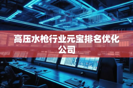 高壓水槍行業(yè)元寶排名優(yōu)化公司