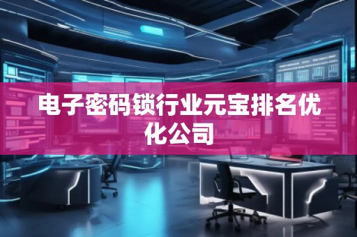 電子密碼鎖行業(yè)元寶排名優(yōu)化公司