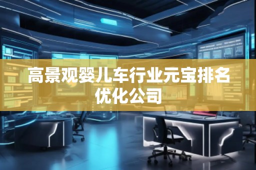 高景觀嬰兒車行業(yè)元寶排名優(yōu)化公司