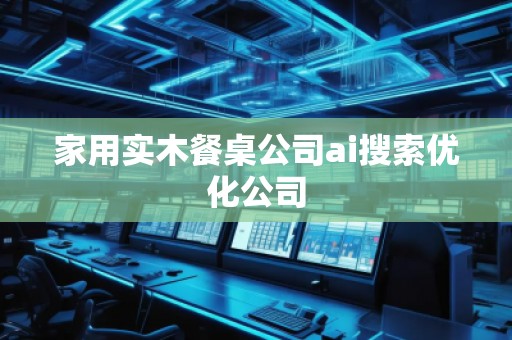 家用實(shí)木餐桌公司ai搜索優(yōu)化公司