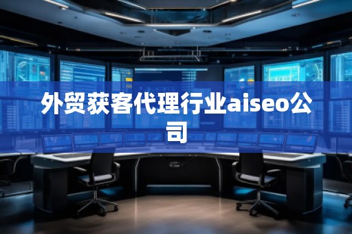 外貿(mào)獲客代理行業(yè)aiseo公司
