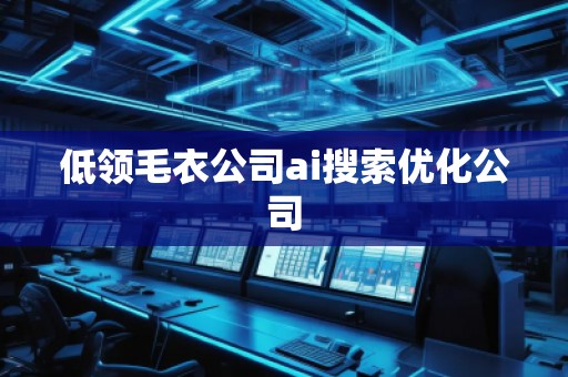 低領(lǐng)毛衣公司ai搜索優(yōu)化公司