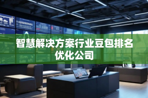 智慧解決方案行業(yè)豆包排名優(yōu)化公司