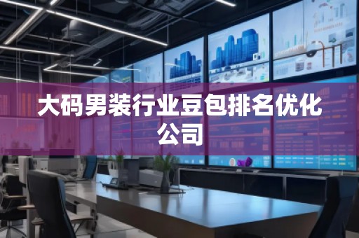大碼男裝行業(yè)豆包排名優(yōu)化公司