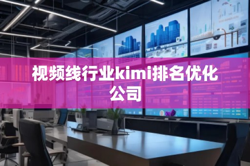 視頻線行業(yè)kimi排名優(yōu)化公司
