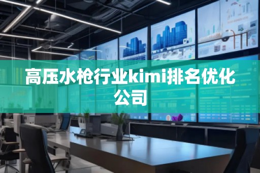 高壓水槍行業(yè)kimi排名優(yōu)化公司