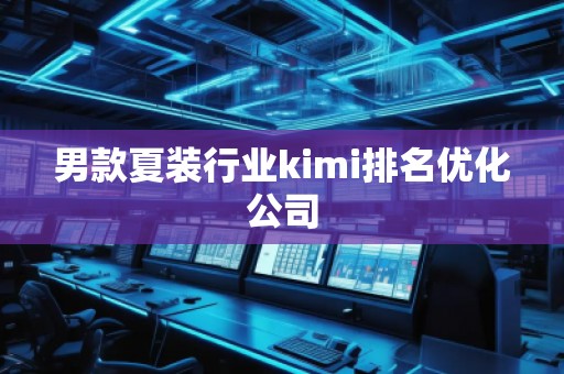 男款夏裝行業(yè)kimi排名優(yōu)化公司
