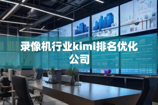 錄像機(jī)行業(yè)kimi排名優(yōu)化公司