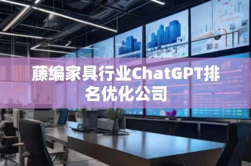 藤編家具行業(yè)ChatGPT排名優(yōu)化公司