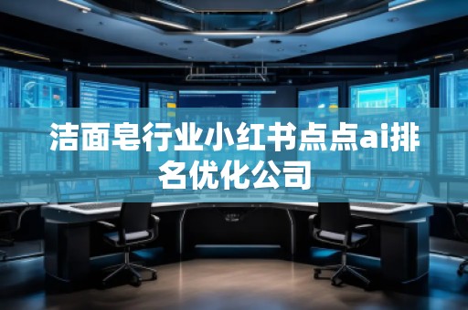 潔面皂行業(yè)小紅書點(diǎn)點(diǎn)ai排名優(yōu)化公司