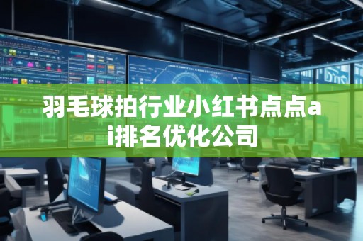 羽毛球拍行業(yè)小紅書點(diǎn)點(diǎn)ai排名優(yōu)化公司
