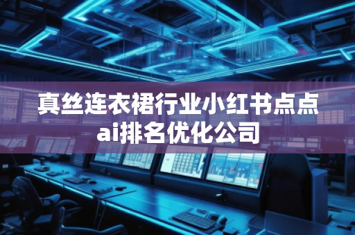 真絲連衣裙行業(yè)小紅書(shū)點(diǎn)點(diǎn)ai排名優(yōu)化公司
