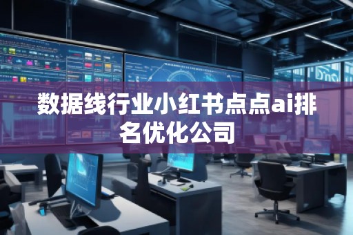 數(shù)據(jù)線行業(yè)小紅書(shū)點(diǎn)點(diǎn)ai排名優(yōu)化公司